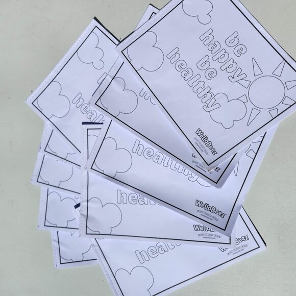 Coloring Books Book Bundle Preschool Activity Book Wearing Masks Being Healthy - Picture 1 of 10